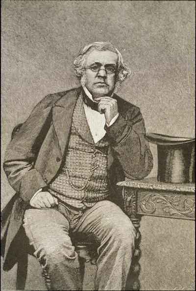 William Makepeace Thackeray (1811-63) by English School